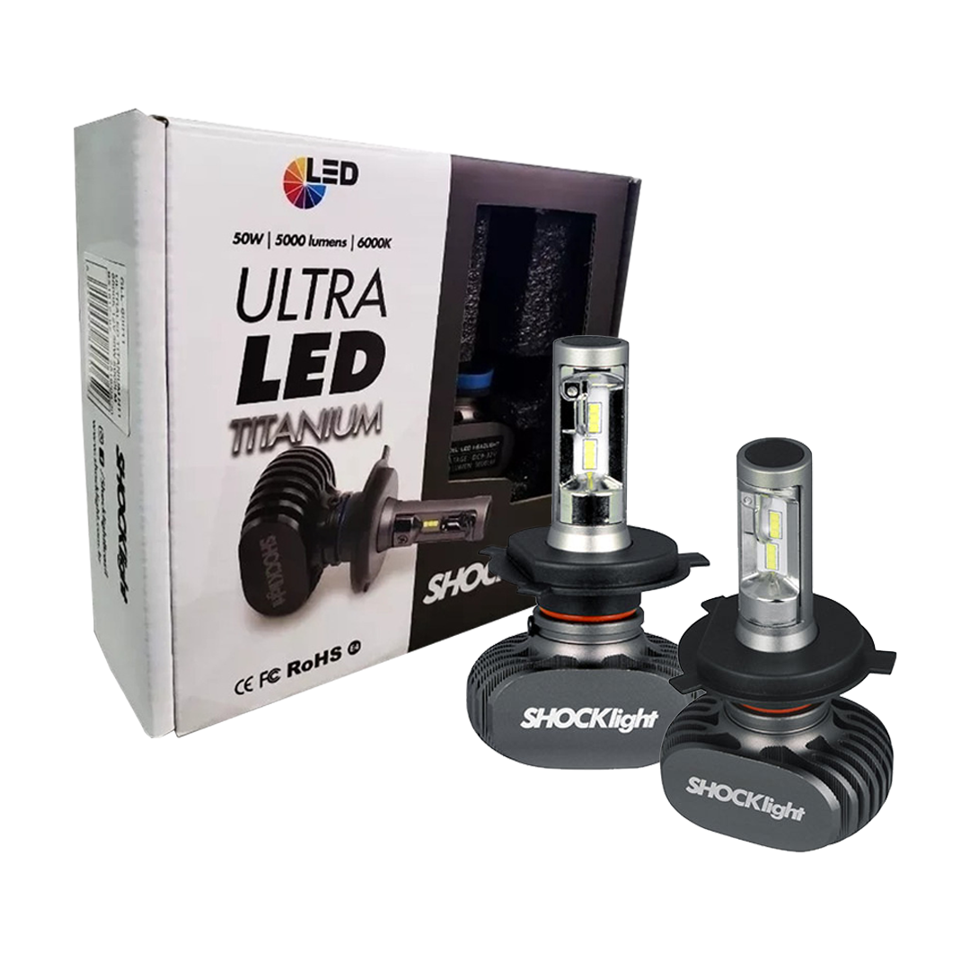 L Mpada Ultra Led Shocklight Titanium H K Lumens